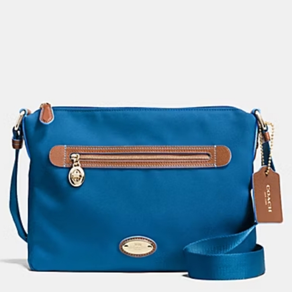 COACH F37239 Nylon Crossbody Sawyer NWT